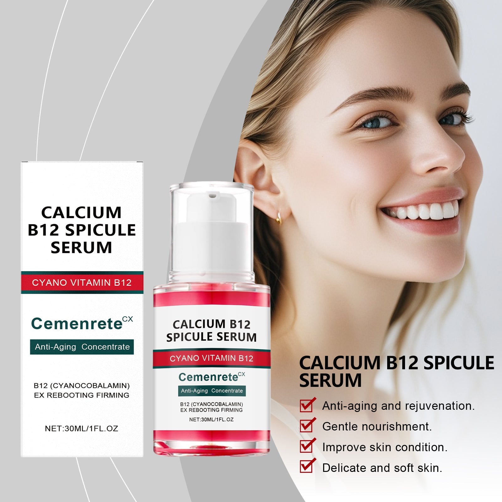 Calcium B12 Spicule Serum