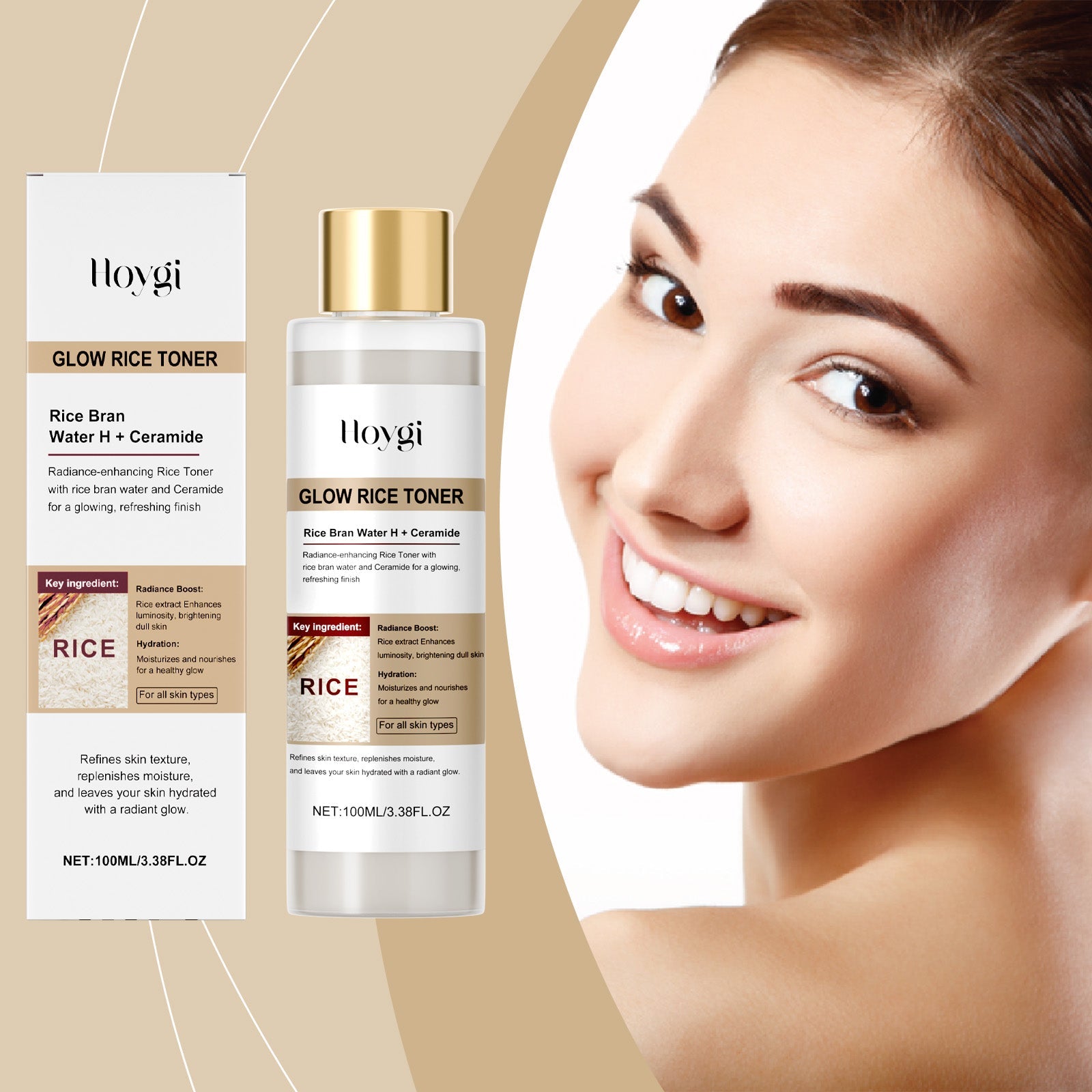 HOYGI Glow Rice Toner